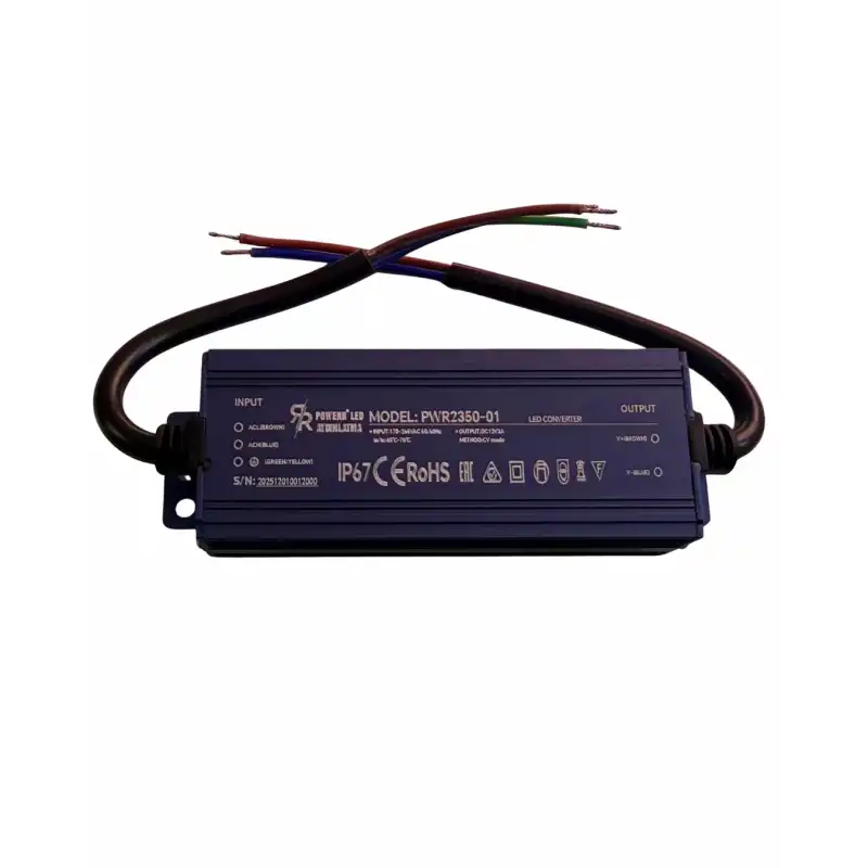 12 Volt 3 Amper 36 Watt Dış Mekan Metal Kasa Trafo IP67