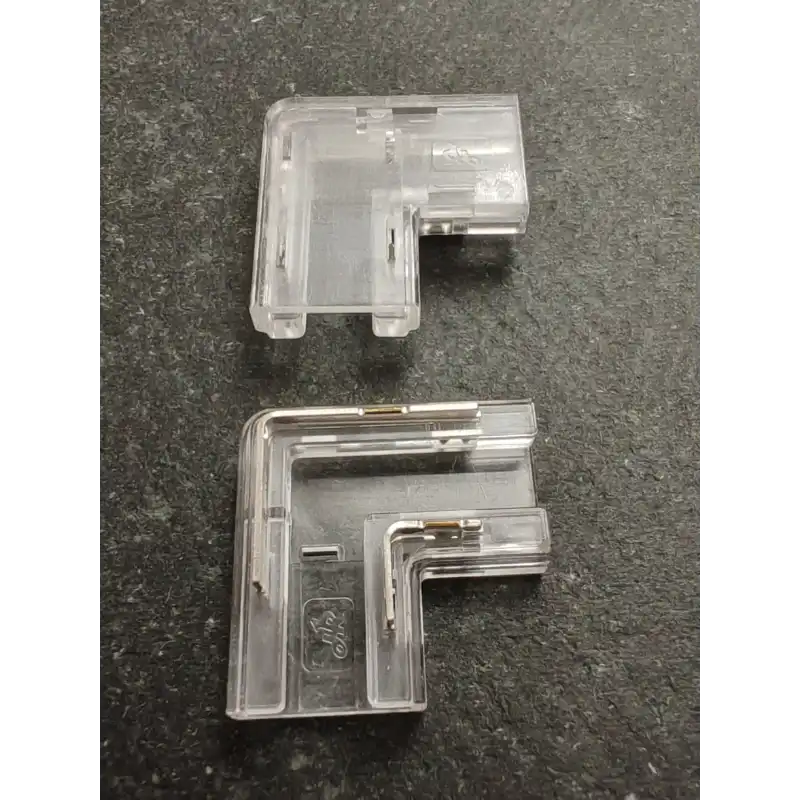 8 mm Smd ve Cob Şerit LED Birleştirme Aparatı L Köşe Lehimsiz Konnektör 10 Adet