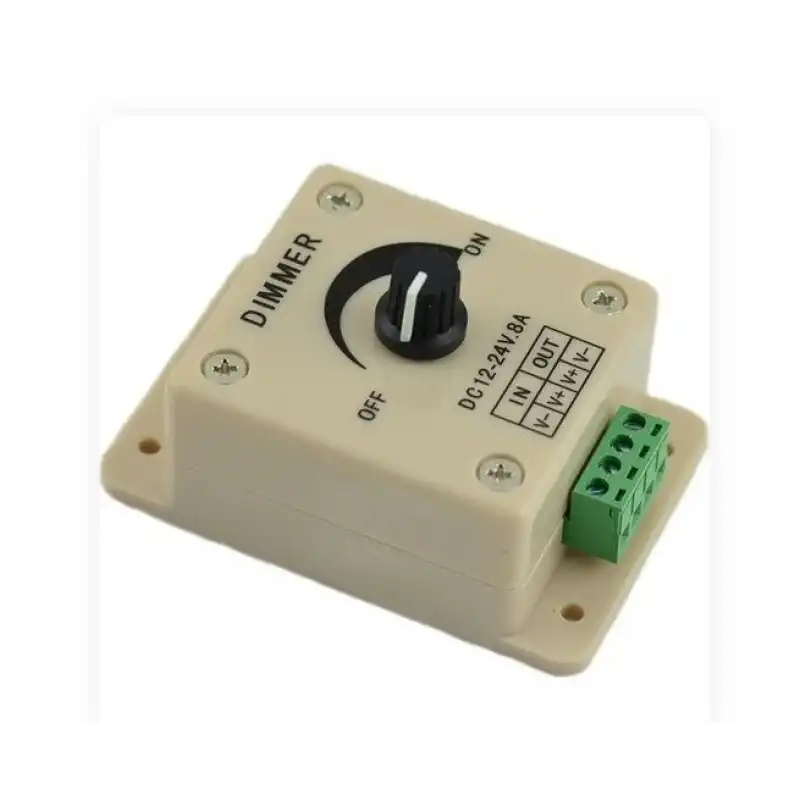 8A Manuel Tek Renk Dimmer 12-24V