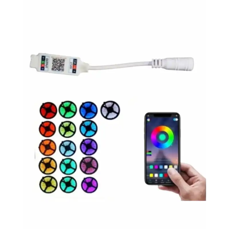 Bluetoothlu Cep Telefonundan RGB Led Kontrol 6A 5-24V