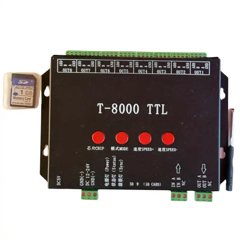 PIXEL LED KONTROL CİHAZI T-8000 TTL