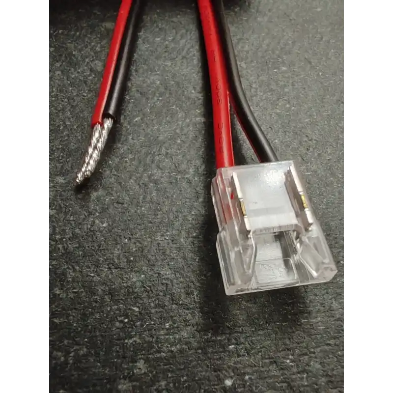 Smd ve Cob Şerit LED Voltaj Güç Kablosu 10 Adet