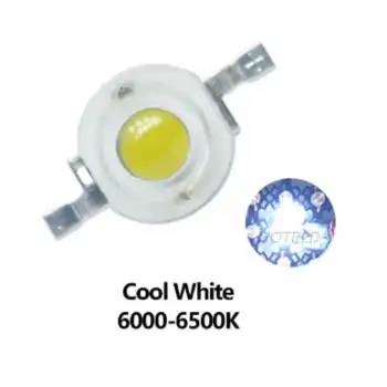 1 Watt 350mA Beyaz Işık Power Led PCB 10 Adet