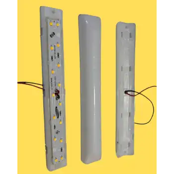 10 Adet 24 Volt 4 Watt Amber Renk Samsung Ledli Pergola Led IP20