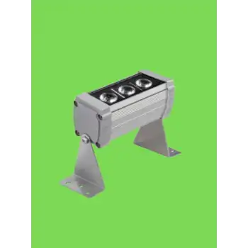 10 cm 3 Watt Yeşil Işık Wallwasher Duvar Boyama IP65