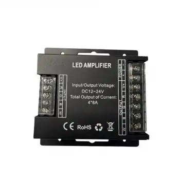 12 -24 V RGB+W Led Amplifier 4 Kanal 4X8A ( Repeater )