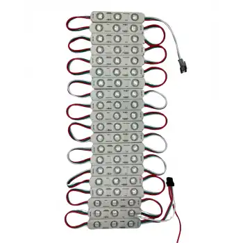 12 V 1,5 Watt  Argb 5050 Pixel Cob Led Modül IP65 20 Adet Modül