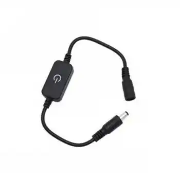 12 V - 24 V Touch Dokunmatik Led Dimmer Anahtar Siyah