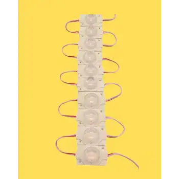 12 Volt 1.5 Watt Tek Lensli Günışığı 3030 Led Modül IP65 10 Adet Modül