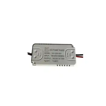 12 Volt 1 Amper Şerit Led Driver Tipi Plastik Kasa Trafo