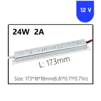 12 Volt 2 Amper Kalem Ultra İnce Metal Kasa Trafo