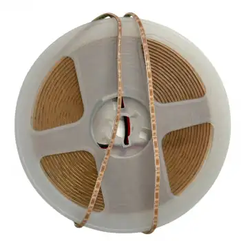 12 Volt 3 mm 400 Ledli Esnek Cob Şerit Mor İç Mekan 5 Metre