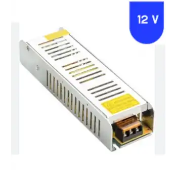 12 Volt 5 Amper Slim Metal Kasa Trafo
