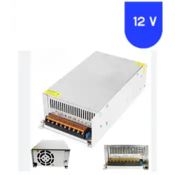 12 Volt 60 Amper Kalın Geniş Metal Kasa Trafo