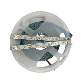 12 Volt 8 mm 2835 SMD Mavi İç Mekan 120 Ledli 5 Metre Şerit Led