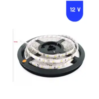 12 Volt 8 mm 4040 SMD 3000K Günışığı Dış Mekan 60 Ledli 5 Metre Şerit Led