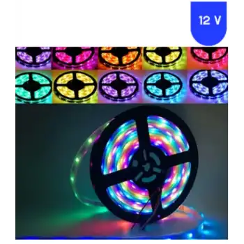 12 Volt ARGB Pixel Magic Kayar 60 Led IP 68 Dış Mekan 5 Metre
