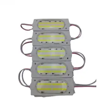 12 Volt Cob Ledli Animasyonlu Beyaz Çakar Modül 5 Adet