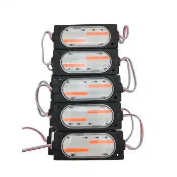 12 Volt COB Ledli Animasyonlu Kırmızı - Mavi Çakar Modül 5 Adet