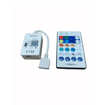 12V-24V Beyaz/RGB/RGBW/RGBCCT Şerit Ledler İçin Bluetooth lu Wifi Led Kontrol