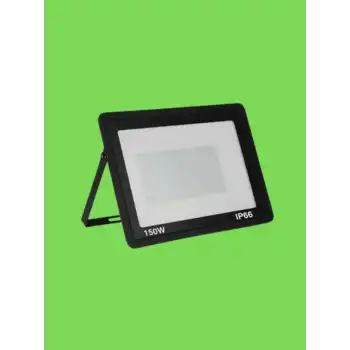 150 Watt Siyah Slim Kasa Yeşil Işık IP65 Led Projektör