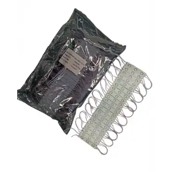 200 Adet 12 Volt 1.2 Watt 3 Lensli Beyaz Led Modül IP65 1 Paket