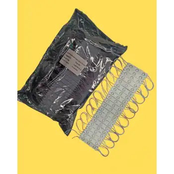 200 Adet 12 Volt 1.2 Watt 3 Lensli Günışığı Led Modül IP65 1 Paket