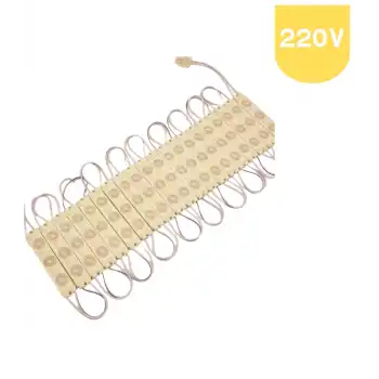 220 Volt 2 Watt 3 Lensli Günışığı 2835 SMD Led Modül IP65 5 Adet Modül