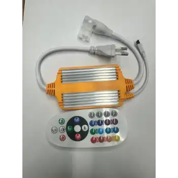 220 Volt RGB Neon ve Hortum Led IR Uzaktan Kumanda