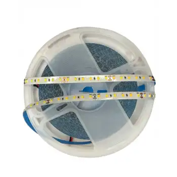 24 Volt 8 mm 2835 SMD 3000K Günışığı İç Mekan 120 Ledli 10 Metre Şerit Led