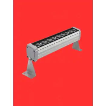 25 cm 9 Watt Kırmızı Işık Wallwasher Duvar Boyama IP65