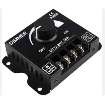 30A Manuel Tek Renk Dimmer 12-24V