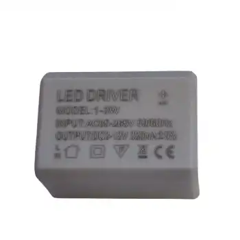 3x1 Watt 320mA 3V-12V Plastik Led Driver 5 Adet