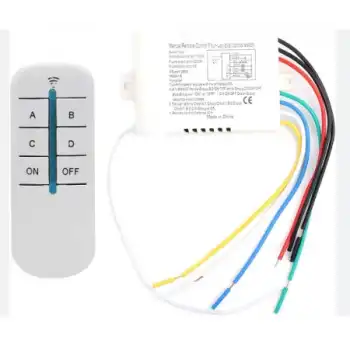 4 Kanallı Avize Kumandası 220 Volt