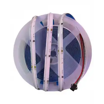 5 Metre 24 Volt 12 mm 420 Ledli Esnek Cob Pixel Magic Kayar Şerit Led İç Mekan
