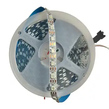 5 Volt IC2812 ARGB Pixel Magic Kayar 60 Led IP20 İç Mekan 5 Metre Şerit Led