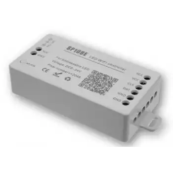 5V - 24V SP108 Wifi Destekli Argb Pixel Led Kontrol Cihazı