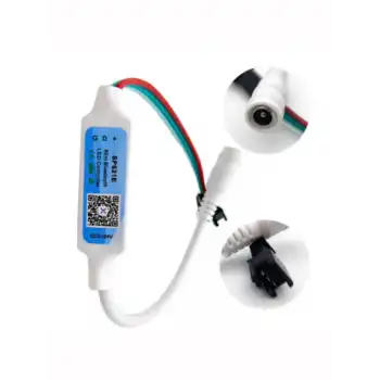 5V - 24V SP621 Cep Telefonundan Bluetoothla 142 Modlu Pixel Led Kontrol