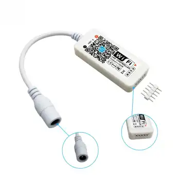 5V-24V Wifi Detekli RGBW Şerit Led Kontrol 5 Pin