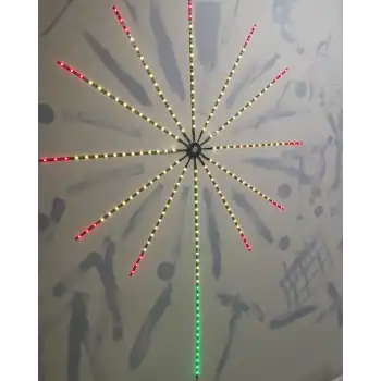 5V Palmiye Argb Pixel Şerit Ledli 24 Tuş RF Kumandalı Kutulu Set