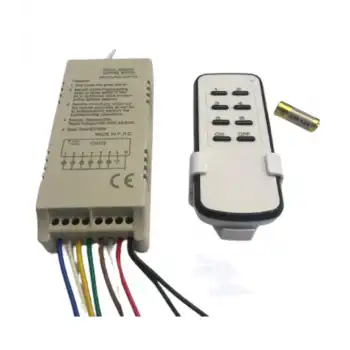 6 Kanallı Avize Kumandası 220 Volt