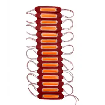 20 Adet 24 volt 2 Watt Kırmızı Cob Led Modül IP65