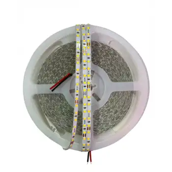 24 Volt 5 mm 2835 SMD 3000K Günışığı İç Mekan 120 Ledli 10 Metre Şerit Led