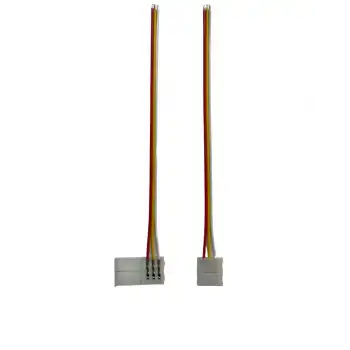 8 mm Pixel Şerit LED Voltaj Güç Kablosu 10 Adet