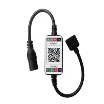 Kablolu Bluetooth Cep Telefonundan RGB Led Kontrol 6A 5-24V