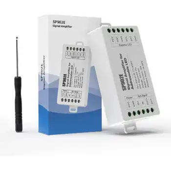 SP902E Argb Pixel Magic Led Sinyal Güçlendirici 5-24V