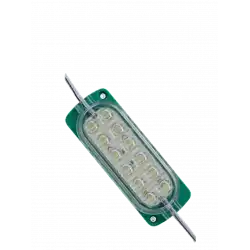 10 Adet 12 Volt 2.4 Watt 12 SMD Ledli Animasyonlu Yeşil Çakar Modül