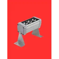 10 cm 3 Watt Kırmızı Işık Wallwasher Duvar Boyama IP65