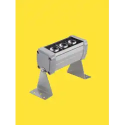 10 cm 3 Watt Sarı Amber Işık Wallwasher Duvar Boyama IP65