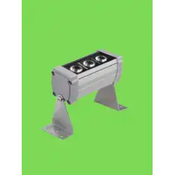 10 cm 3 Watt Yeşil Işık Wallwasher Duvar Boyama IP65